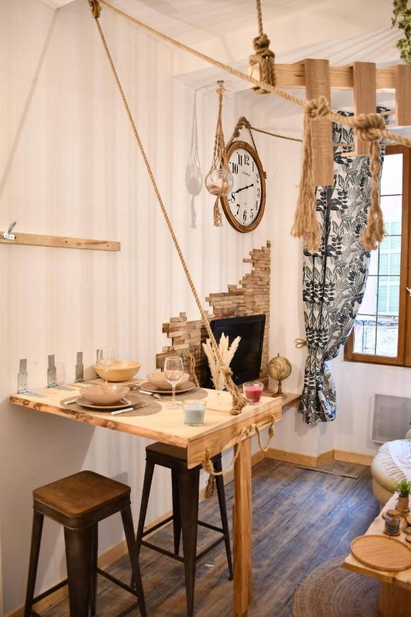 Le Cabanon H24,Atypique,Cosy,Port,Plage,Wifi,Netflix La Seyne-sur-Mer Luaran gambar